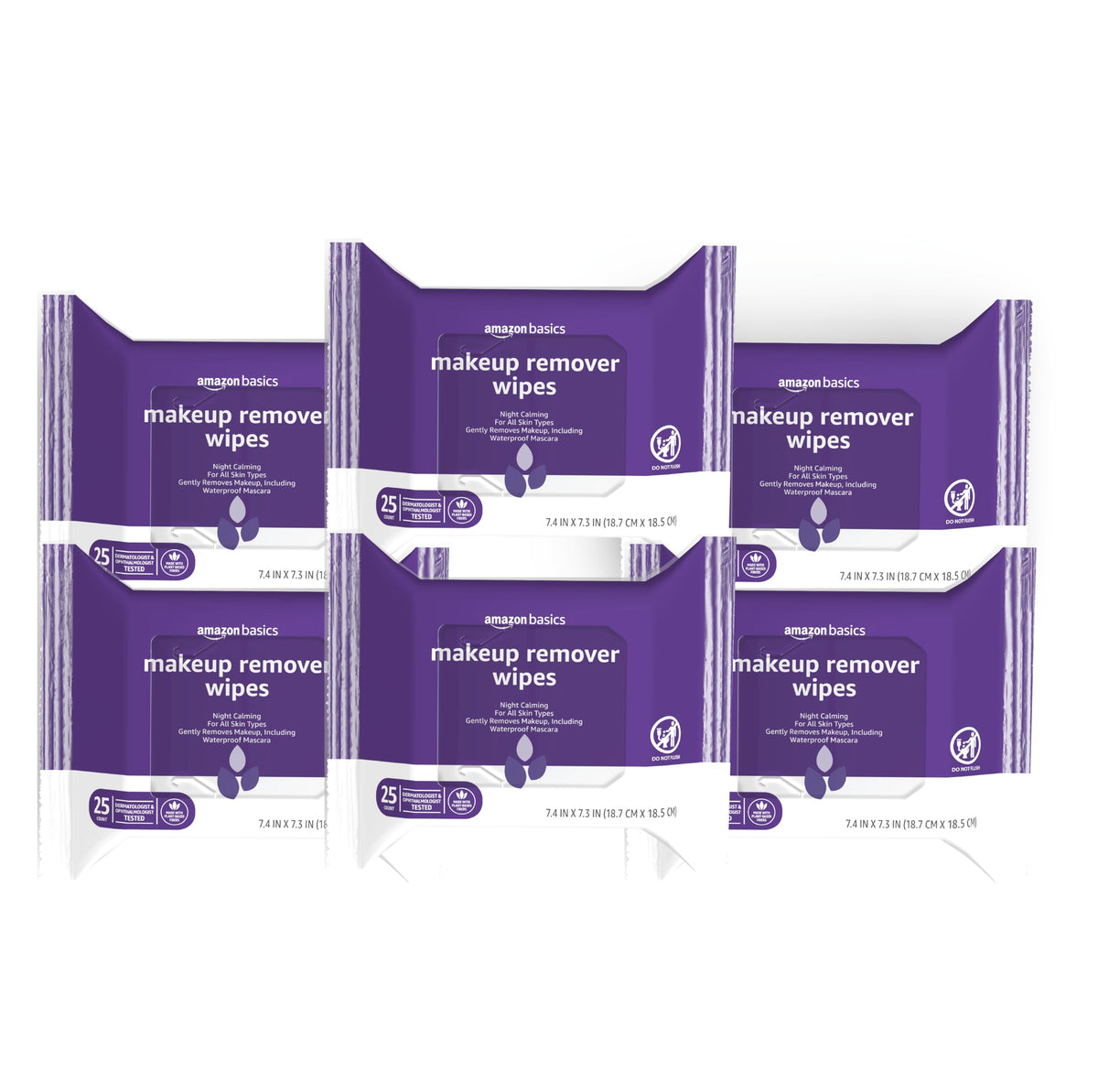 Lingettes démaquillantes Basics paquet de 25 face avant