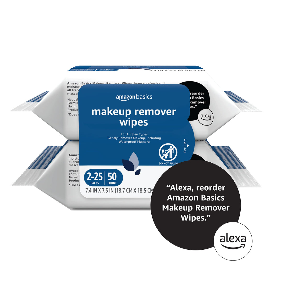 Lingettes démaquillantes Basics prêtes à l'emploi