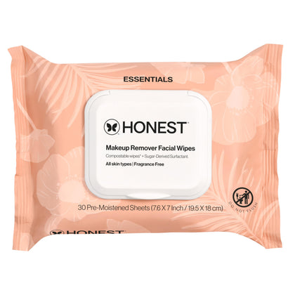 Lingettes démaquillantes Honest Beauty paquet avant