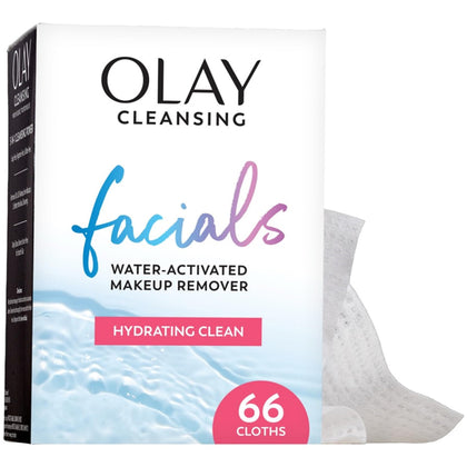 Lingettes démaquillantes Olay 66 unités en packaging avant