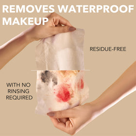 Lingettes mivida sur une coiffeuse avec autres produits de beauté