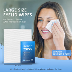 Lingettes pour les Yeux ProCIV - Utilisation en déplacement