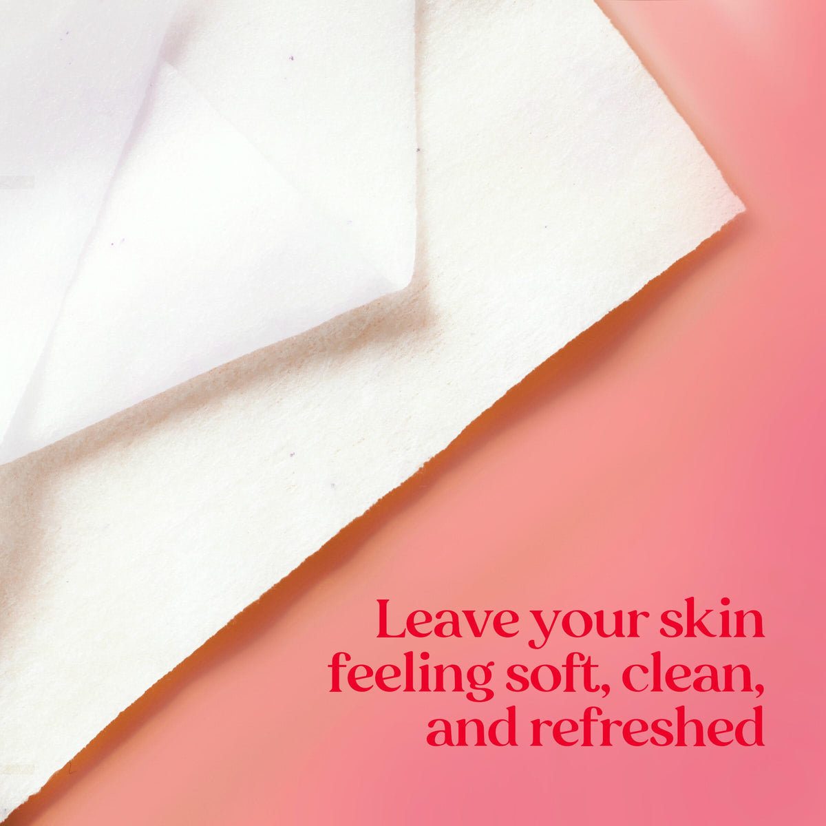 Lingettes visage Burt's Bees au pamplemousse rose, démonstration d'utilisation