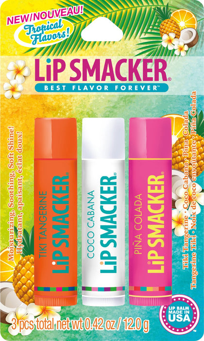 Lip Smacker Baume à Lèvres Tropical Fever Tiki Tangerine avant