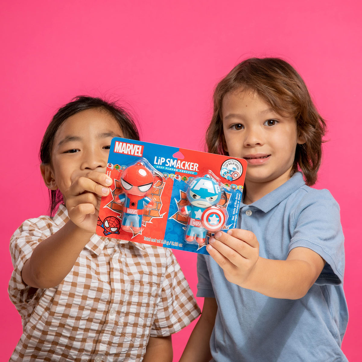 Lip Smacker Marvel Captain America baume à lèvres avec porte-clés