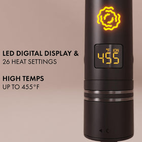 Lisseur HOT TOOLS Pro Artist affichant les réglages de température