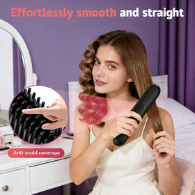 Lisseur UILSPNG Go Brush Pro avec mise en avant de sa légèreté