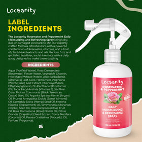 Locsanity Spray Hydratant en gros plan