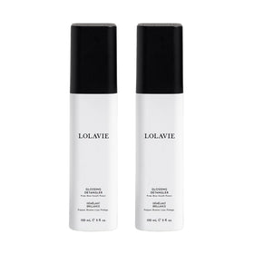 LolaVie Glossing Detangler 5 oz pack avant
