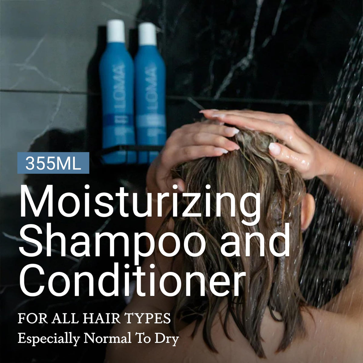Loma shampooing hydratant avec aromathérapie de mangue