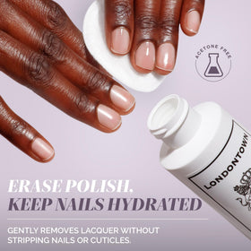 LONDONTOWN Dissolvant de Vernis avec informations sur les ingrédients