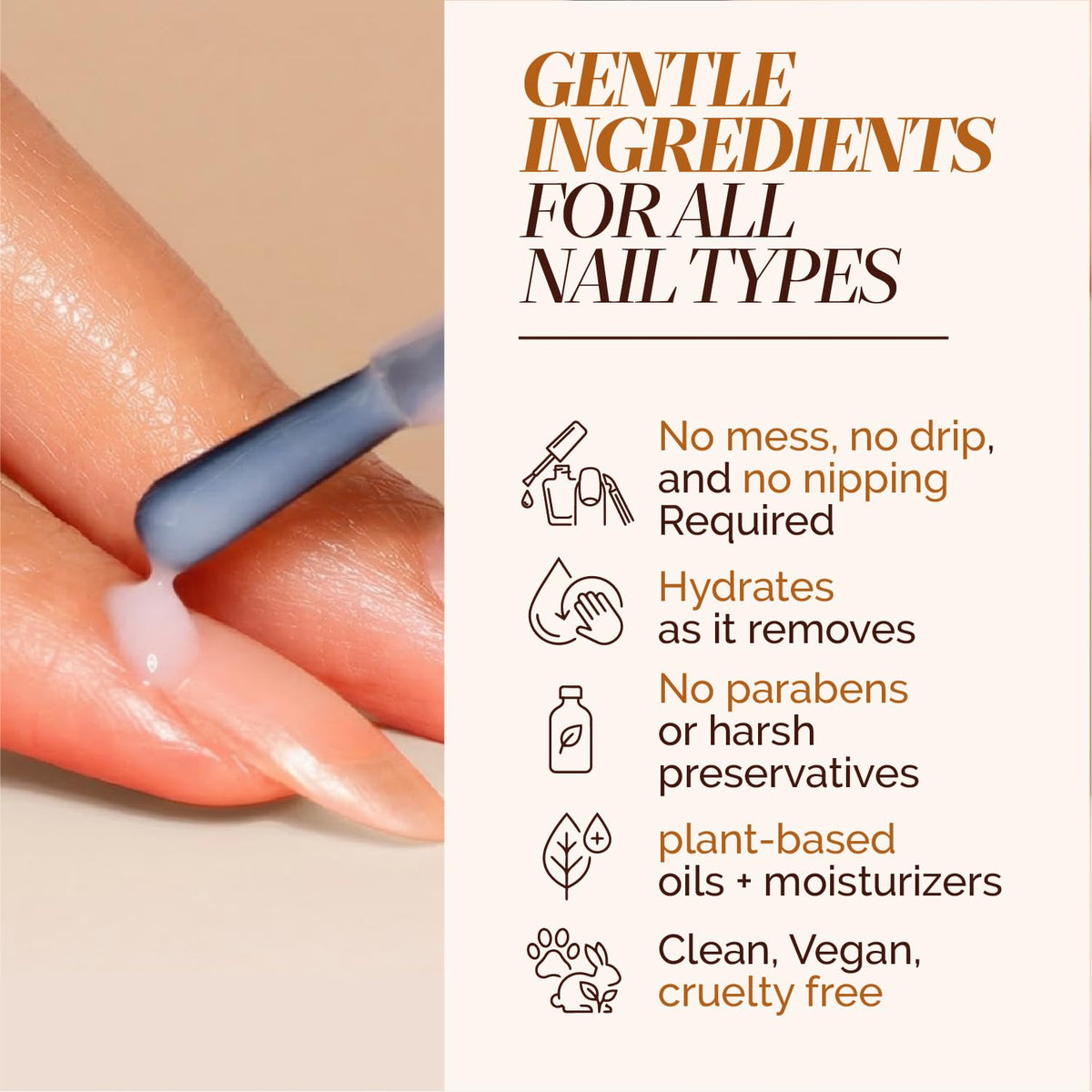 LONDONTOWN Fresh Glow Cuticle Remover en situation sur une table