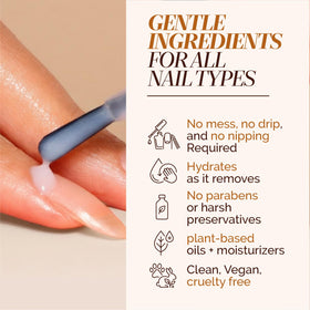 LONDONTOWN Fresh Glow Cuticle Remover en situation sur une table