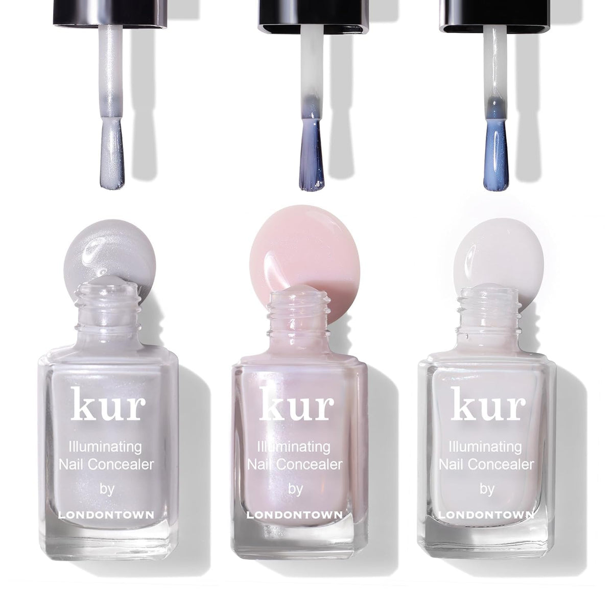 LONDONTOWN kur Concealer à Ongles Illuminant à côté de fleurs