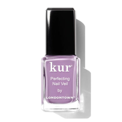 LONDONTOWN kur Perfecting Nail Veil #9 Sheer Lilac Tint bouteille vue de face