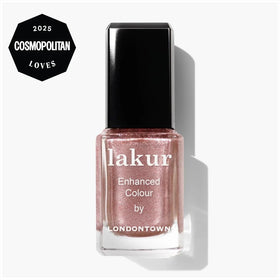 LONDONTOWN Lakur vernis à ongles couleur brune vue de côté