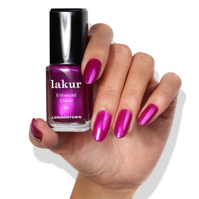 LONDONTOWN Vernis à Ongles Let's Dance! flacon ouvert montrant la couleur
