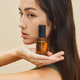 LONGTAKE huile parfumée cheveux santal 40 ml avec ingrédients naturels