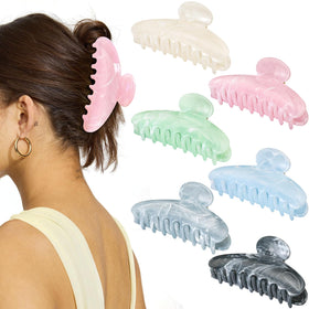 Lot de 6 pinces à cheveux Unbednigt de différentes couleurs
