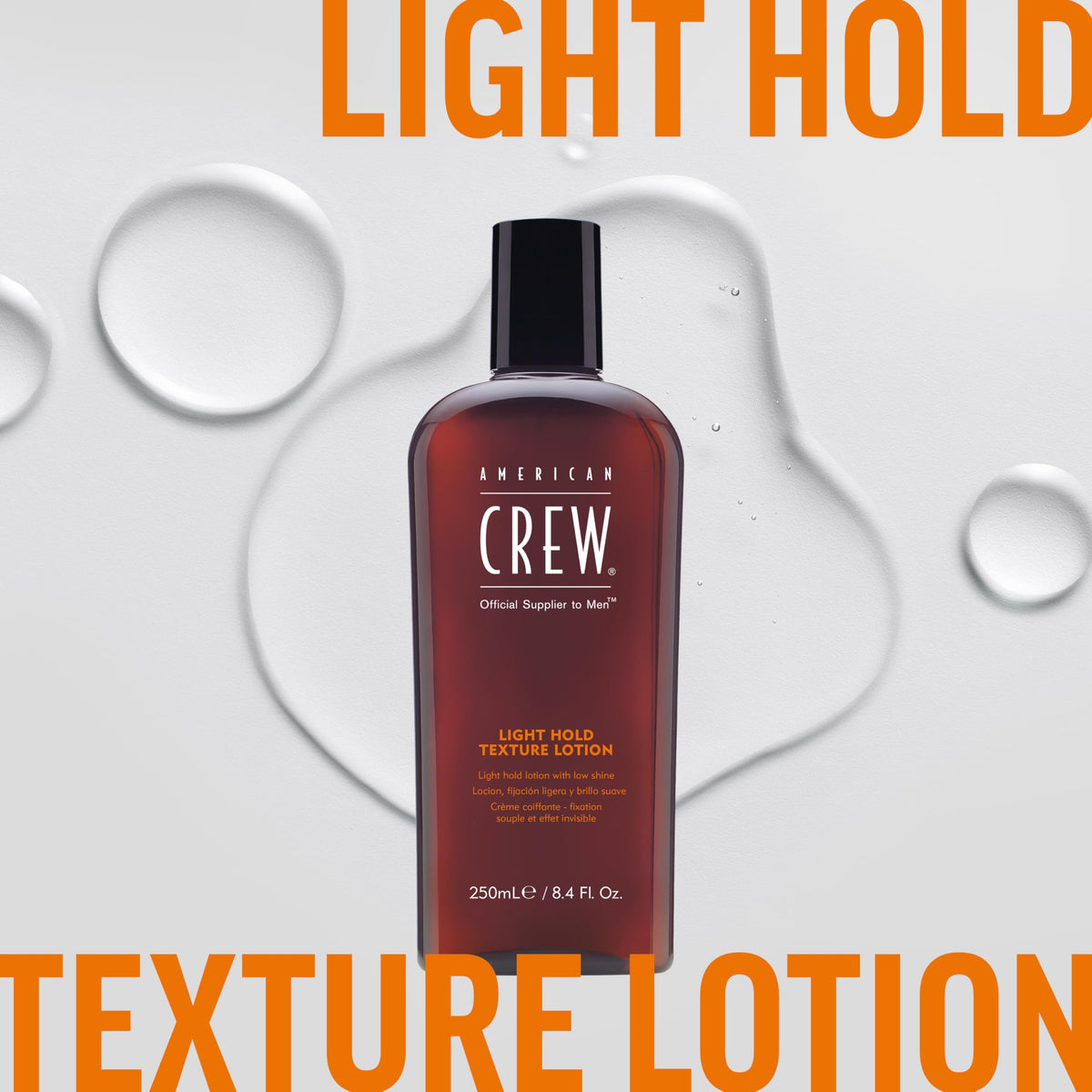 Lotion AMERICAN CREW 250ml vue latérale