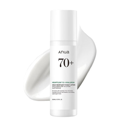 Lotion ANUA Cœur de Feuille 200ml vue avant avec étiquette