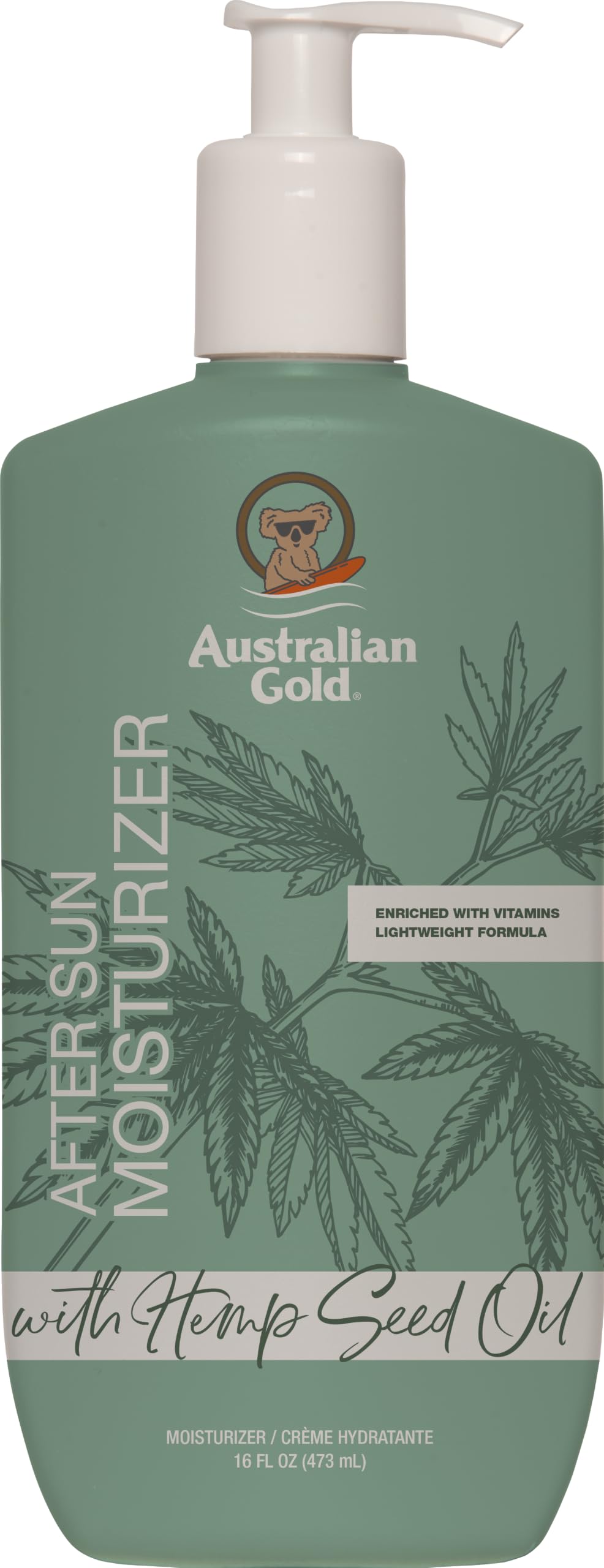 Lotion Après-Soleil Australian Gold 531g vue de face