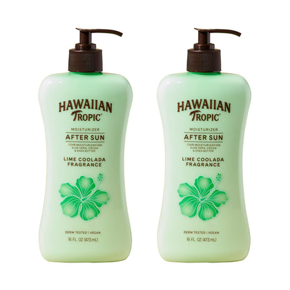 Lotion après soleil Hawaiian Tropic Lime Coolada 2-pack vue de face