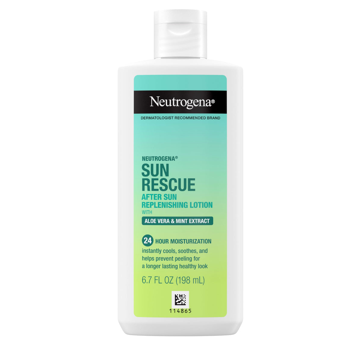 Lotion Après-Soleil Neutrogena Aloe Vera 200 ml vue avant