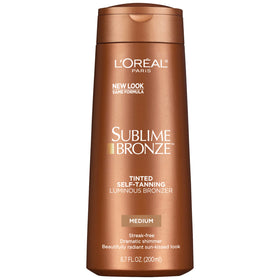 Lotion auto-bronzante L'Oreal Paris Sublime Bronze 200 ml vue avant