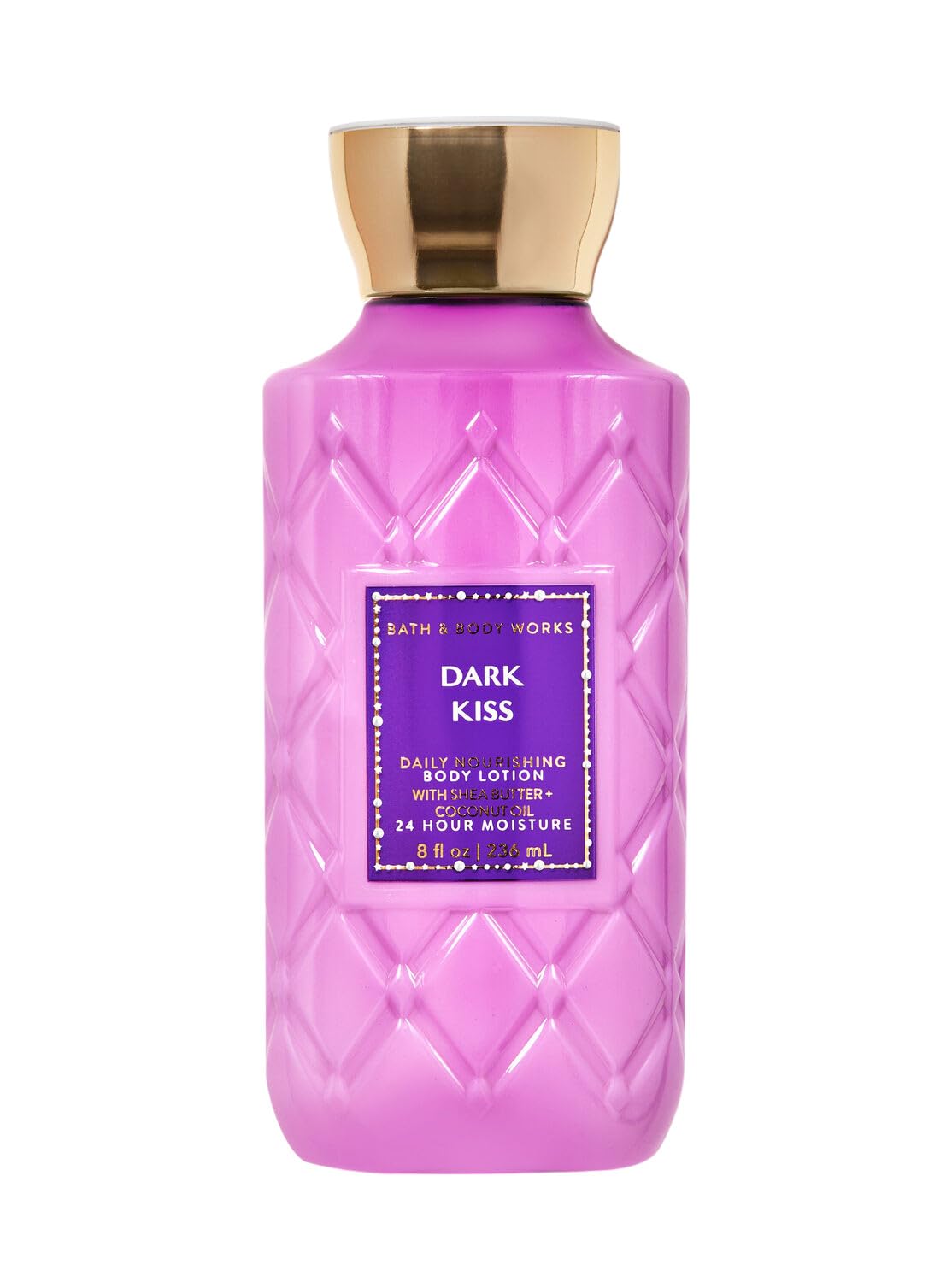 Lotion Bath & Body Works 8 Oz - Douceur et Hydratation, emballage avant