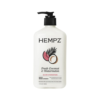 Lotion corporelle Hempz Coco Frais et Pastèque 572g vue de face