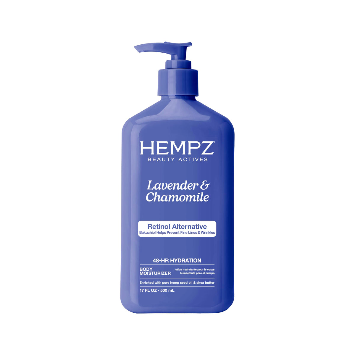 Lotion corporelle Hempz Lavande et Camomille 560g vue avant