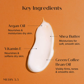 Lotion corporelle Medix 5.5 à l'huile de coco