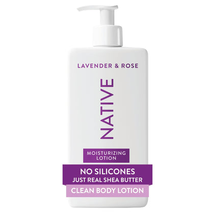 Lotion Corporelle Native Lavande & Rose 540g vue de face