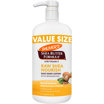 Lotion corporelle Palmer's au beurre de karité 33,8 Oz vue de face