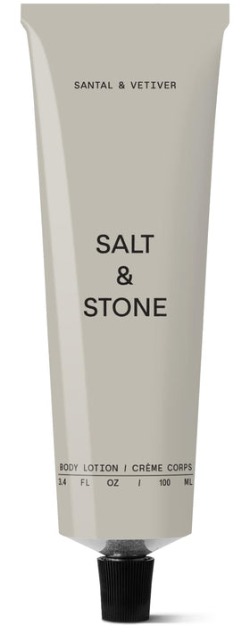 Lotion corporelle Salt & Stone Santal & Vetiver 132g vue de face