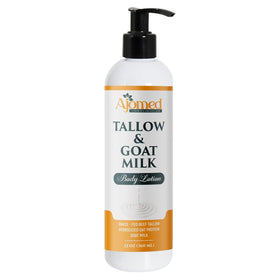 Lotion corporelle Tallow et Lait de Chèvre 12 OZ vue de face