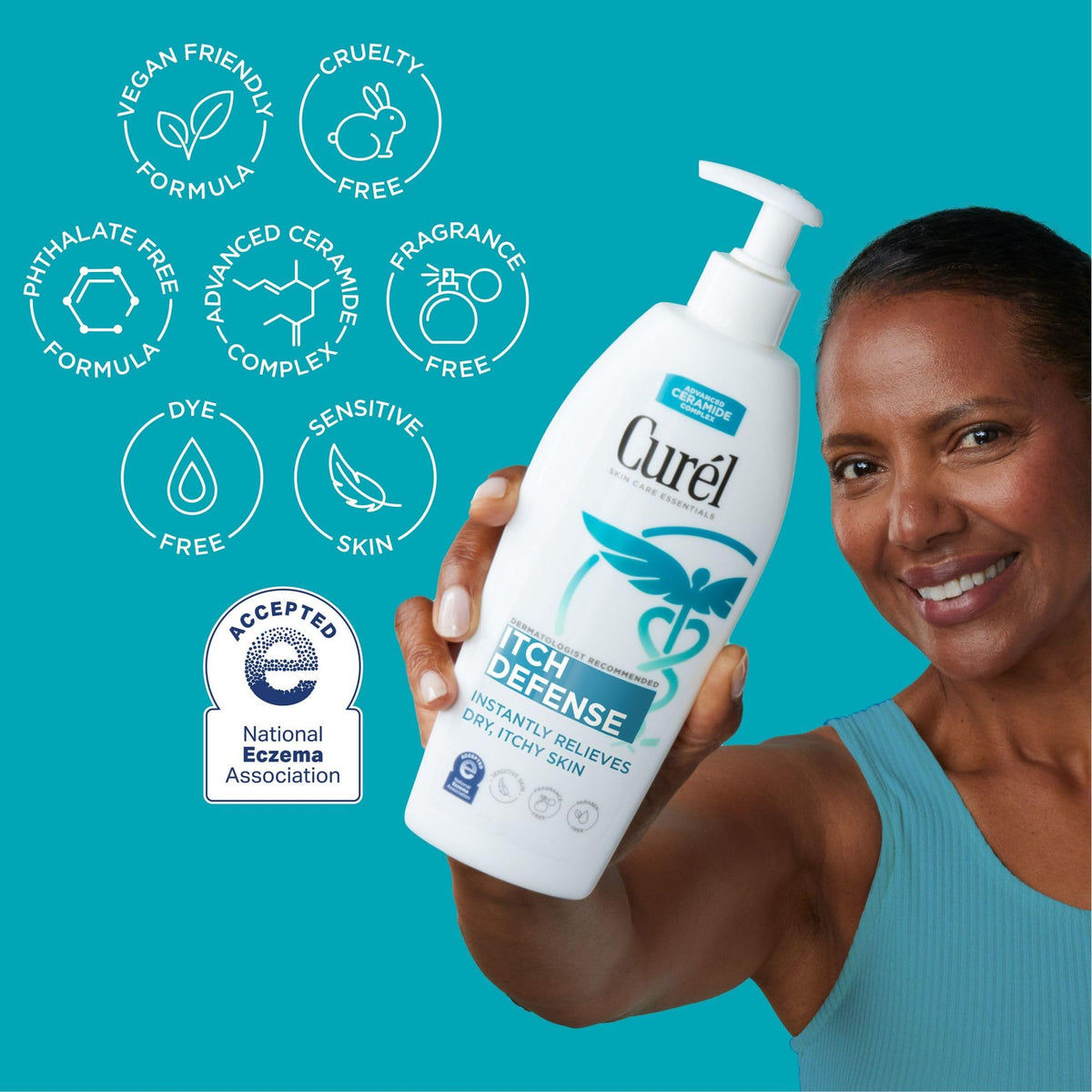 lotion corps apaisante texture crémeuse