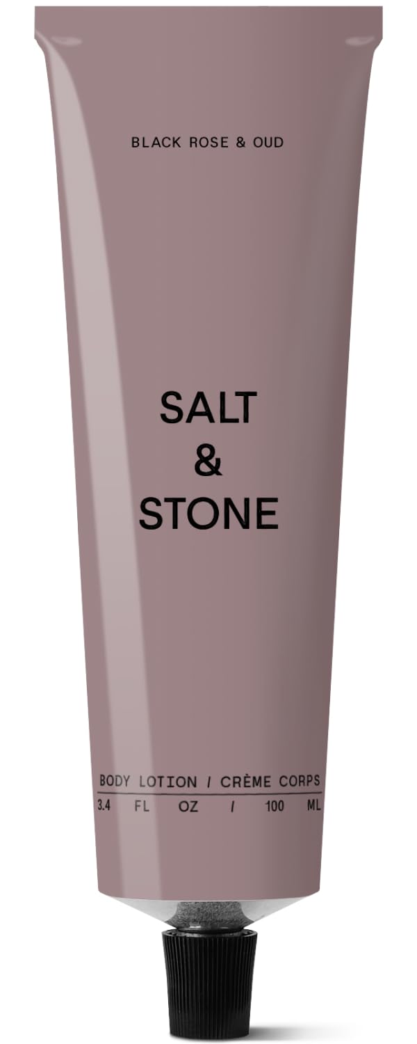 Lotion corps Salt & Stone 100ml avec parfum Rose Noire et Oud