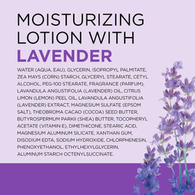 Lotion Dr Teal's à la lavande dans un cadre de salle de bain