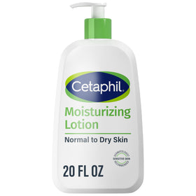 Lotion hydratante Cetaphil 20oz vue de face avec bouchon