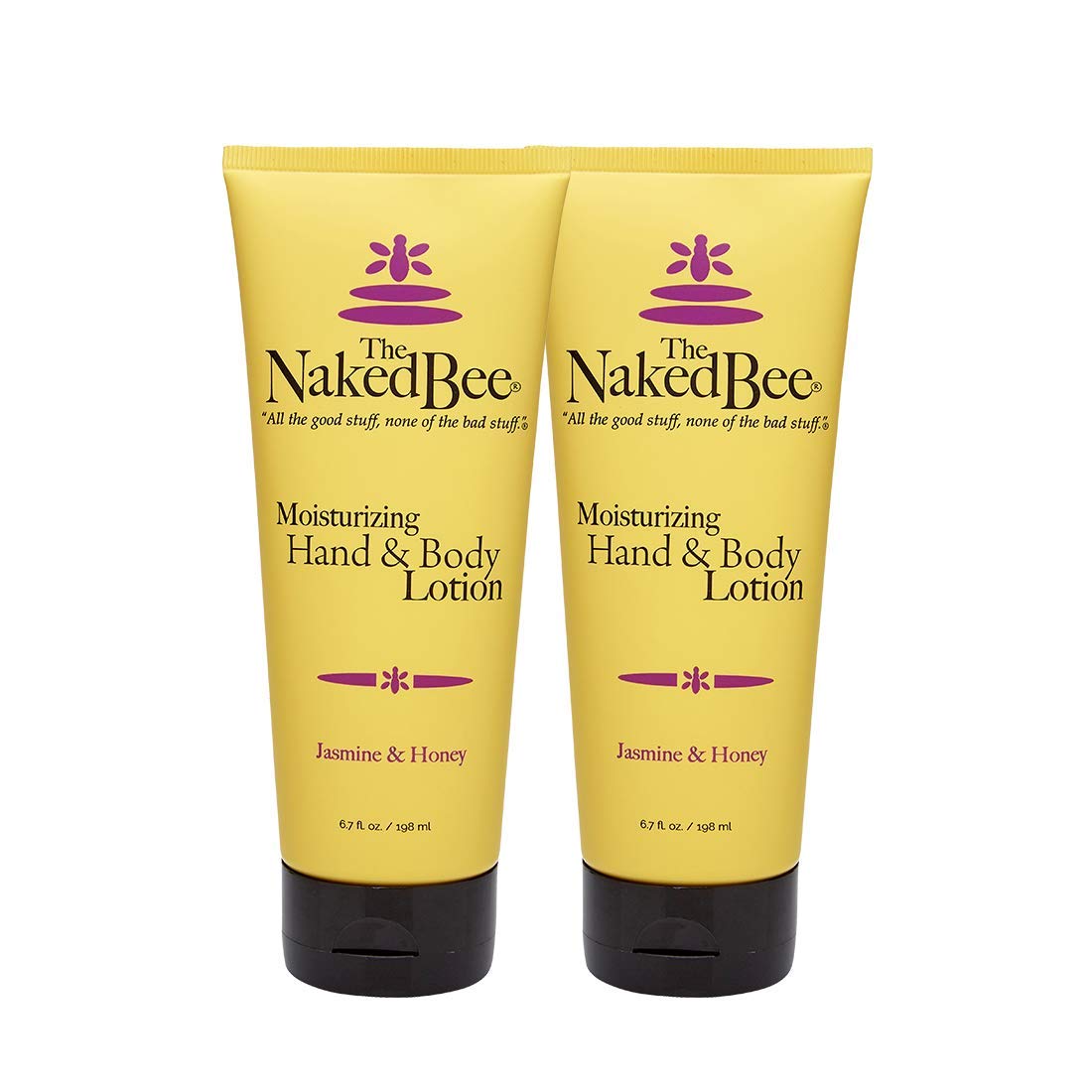 Lotion Hydratante Jasmin & Miel The Naked Bee 200 ml avant