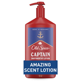 Lotion hydratante Old Spice 540g vue de face avec pompe