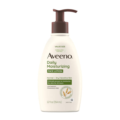 Lotion hydratante quotidienne Aveeno 355 ml vue de face