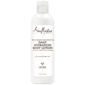 Lotion hydratante Shea Moisture 100% Huile de Coco 399g vue de face