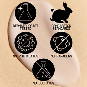 Lotion illuminante Pacifica Dreamlit à côté d'autres produits de soin
