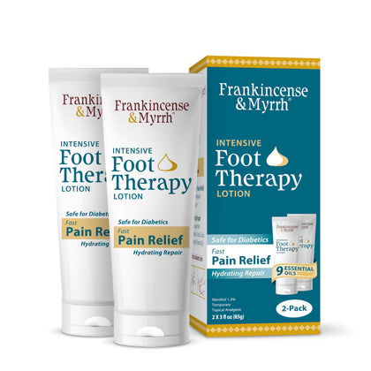 Lotion Intensive pour Pieds FRANKINCENSE & MYRRH 6 oz avant