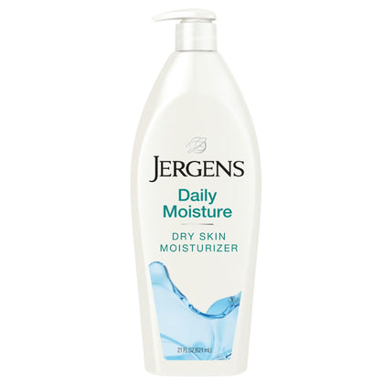Lotion Jergens 680g vue avant avec bouchon et étiquette