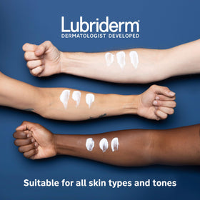 Lotion Lubriderm avec flacon transparent