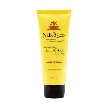 Lotion nourrissante corps The Naked Bee 82g parfum coco et miel vue de face